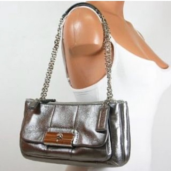 Coach Kristin NEW Chain Willow 16818 Leather - Picture 17 of 17